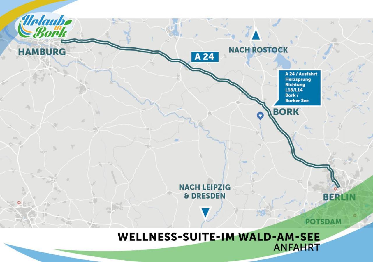 Wellness-Suite-Im-Wald-Am-See Kyritz Esterno foto